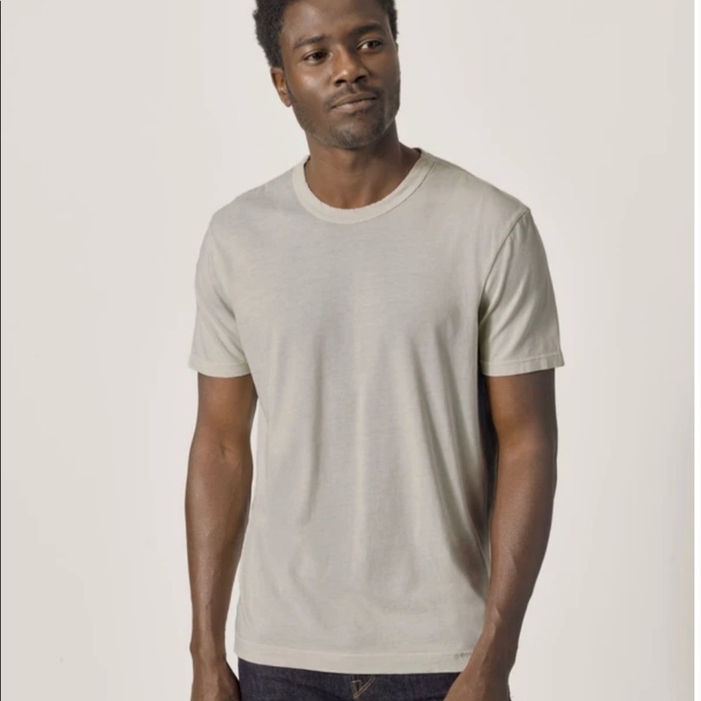 Buck Mason Light Gray Short Sleeve Tee